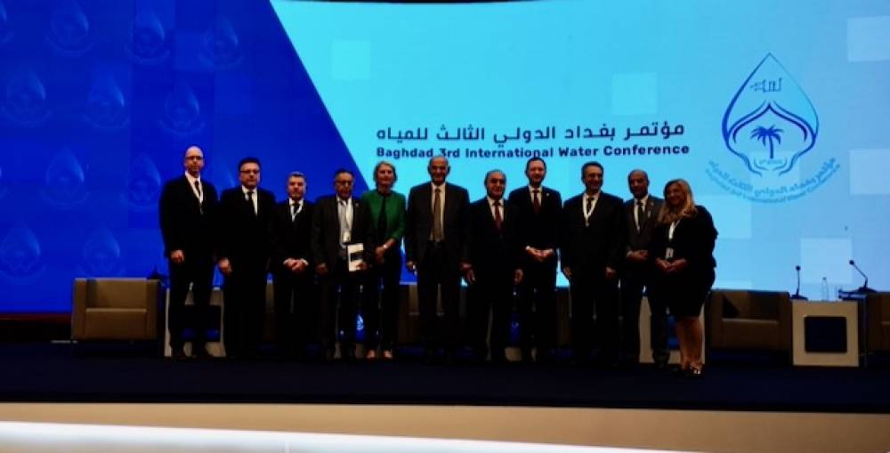 Orta Doğu’da Mavi Barış Bağdat Uluslararası Su Konferansına katıldı